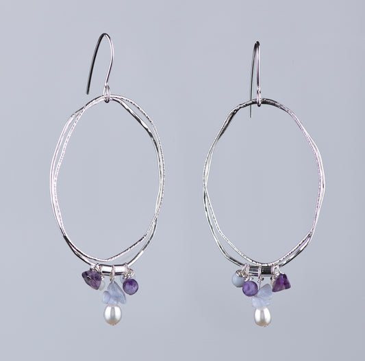 "Ice in Spring" Earrings